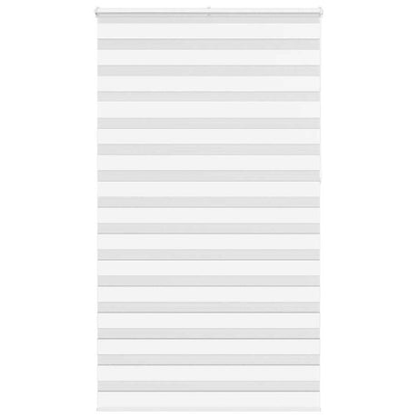 VidaXL Zebra-Rollo 120x230 cm Stoffbreite 115,9 cm Polyester weiß