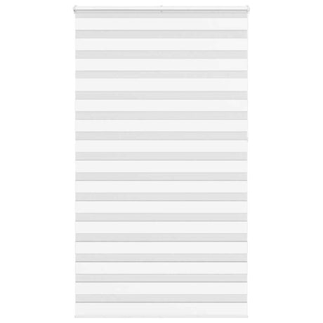 VidaXL Zebra-Rollo 135x230 cm Stoffbreite 130,9 cm Polyester weiß
