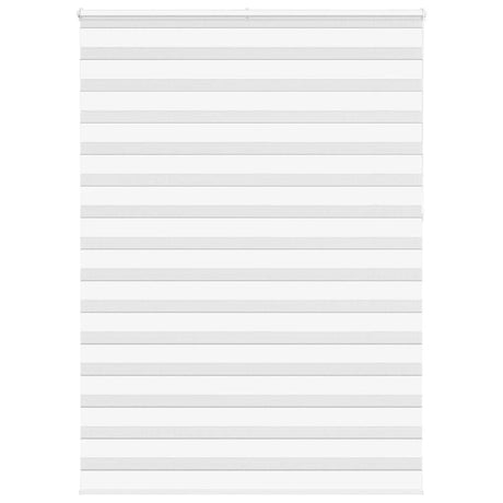 VidaXL Zebra-Rollo 155x230 cm Stoffbreite 150,9 cm Polyester weiß
