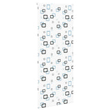 Vidaxx Duschrollo 110x240 cm, Stoffbreite 106 cm
