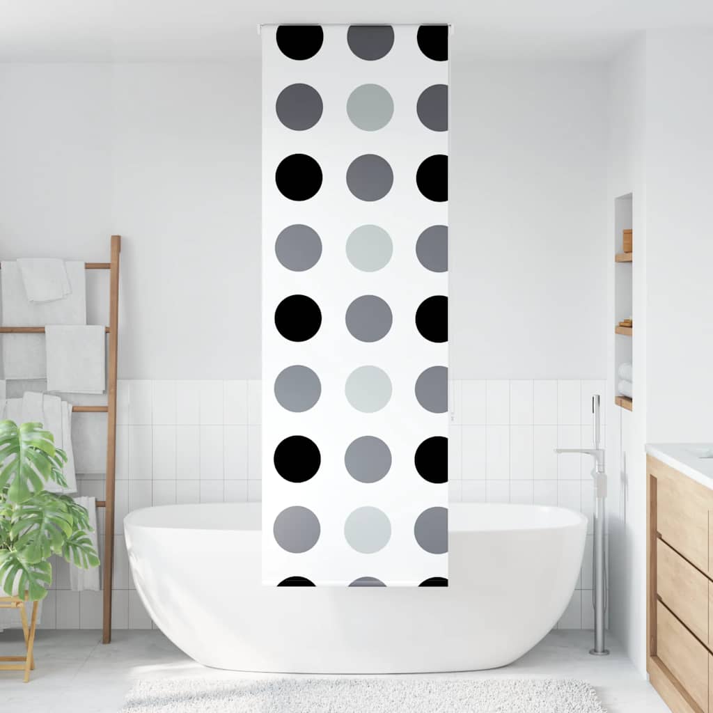 Vidaxx Duschrollo 70x240 cm, Stoffbreite 66 cm