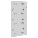Vidaxx Duschrollo 130x240 cm, Stoffbreite 126 cm