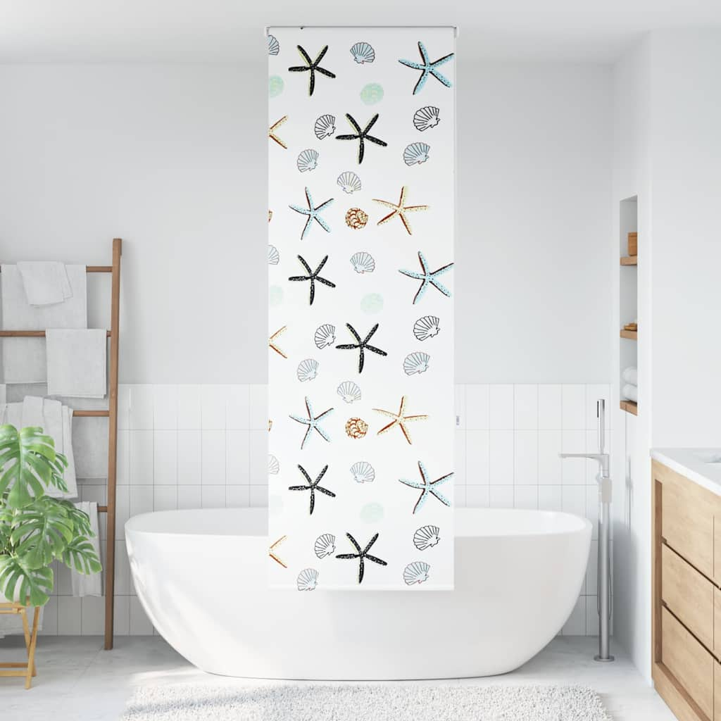 Vidaxl shower roller curtain 80x240 cm dust width 76 cm