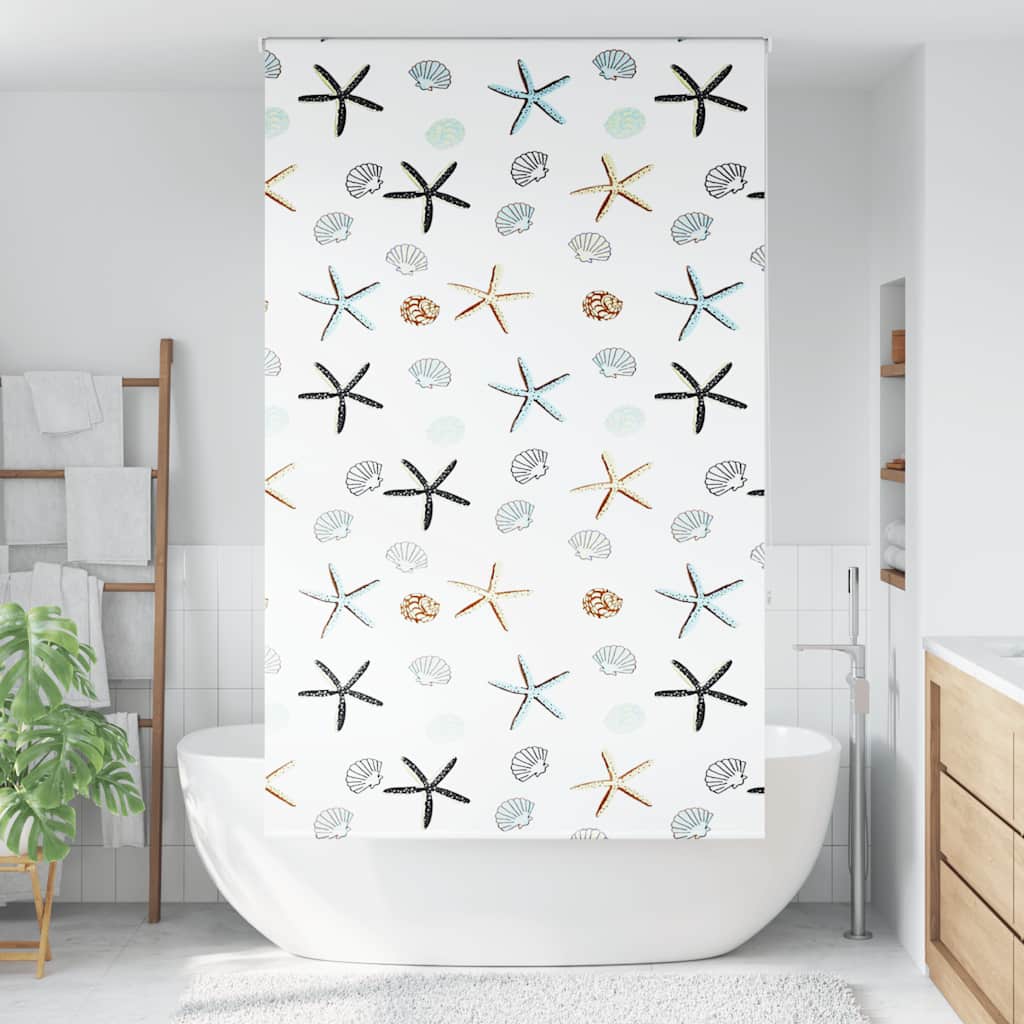Vidaxx Duschrollo 120x240 cm, Stoffbreite 116 cm