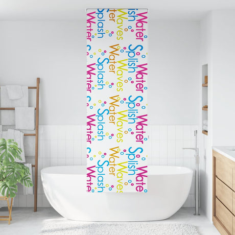 Vidaxl doucherolgordijn 70x240 cm stofbreedte 66 cm