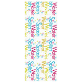 Vidaxl doucherolgordijn 90x240 cm stofbreedte 86 cm