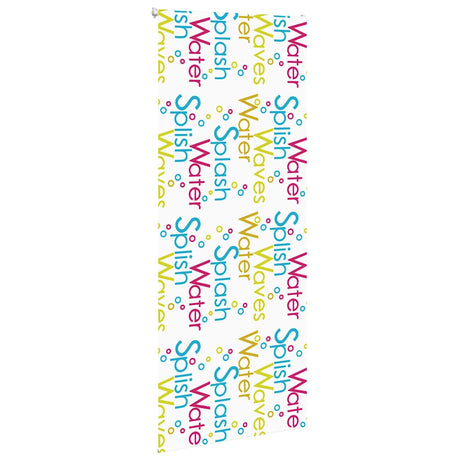Vidaxl doucherolgordijn 90x240 cm stofbreedte 86 cm