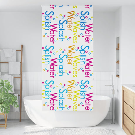 Vidaxl doucherolgordijn 110x240 cm stofbreedte 106 cm
