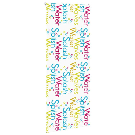 Vidaxl doucherolgordijn 110x240 cm stofbreedte 106 cm