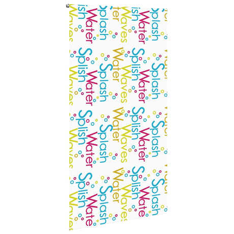 Vidaxl doucherolgordijn 140x240 cm stofbreedte 136 cm