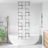 Vidaxl rideau à rouleau de douche 70x240 cm Largeur de poussière 66 cm