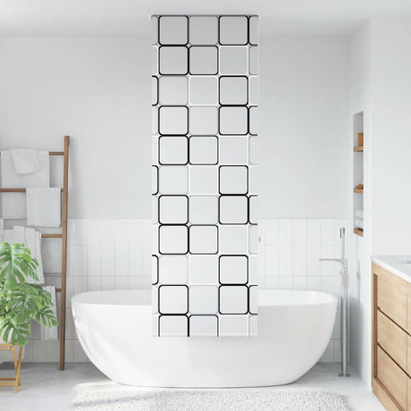 Vidaxx Duschrollo 80x240 cm, Stoffbreite 76 cm