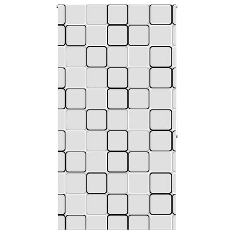 Vidaxx Duschrollo 130x240 cm, Stoffbreite 126 cm