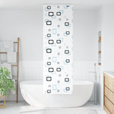 Vidaxl doucherolgordijn met cassette 60x240 cm stofbreedte 56 cm