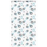Vidaxl doucherolgordijn met cassette 130x240 cm stofbreedte 126 cm