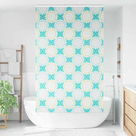 Vidaxl doucherolgordijn met cassette 130x240 cm stofbreedte 126 cm