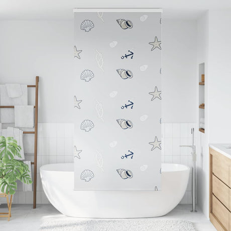Vidaxl doucherolgordijn met cassette 90x240 cm stofbreedte 86 cm