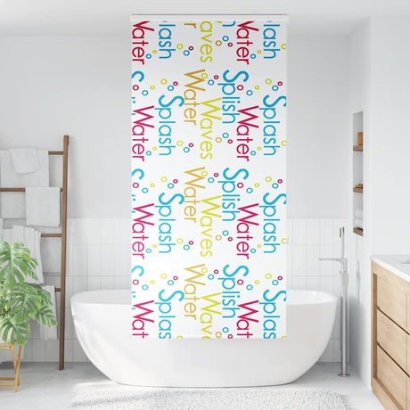 Vidaxl doucherolgordijn met cassette 110x240 cm stofbreedte 106 cm