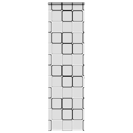 Vidaxl doucherolgordijn met cassette 80x240 cm stofbreedte 76 cm