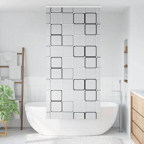 Vidaxl doucherolgordijn met cassette 90x240 cm stofbreedte 86 cm