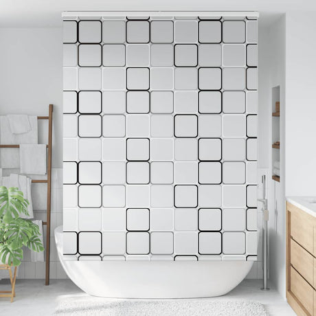 Vidaxl doucherolgordijn met cassette 150x240 cm stofbreedte 146 cm