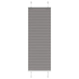 Vidaxx Plissee-Rollo 40x100 cm Stoffbreite 39,4 cm Anthrazit