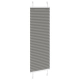 Vidaxx Plissee-Rollo 40x100 cm Stoffbreite 39,4 cm Anthrazit