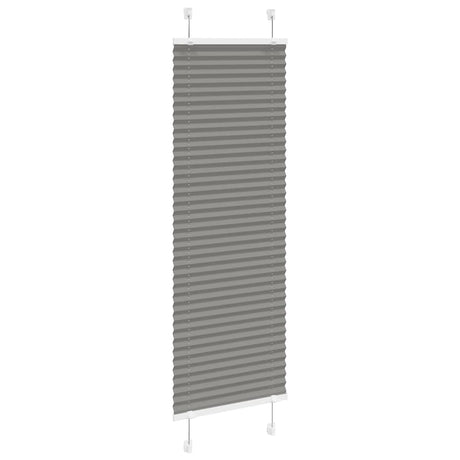 Vidaxx Plissee-Rollo 40x100 cm Stoffbreite 39,4 cm Anthrazit