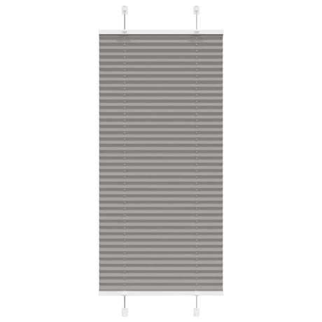 Vidaxx Plissee-Rollo 55x100 cm Stoffbreite 54,4 cm Anthrazit