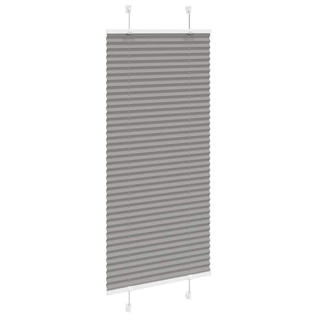Vidaxx Plissee-Rollo 55x100 cm Stoffbreite 54,4 cm Anthrazit