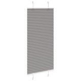 Vidaxx Plissee-Rollo 60x100 cm Stoffbreite 59,4 cm Anthrazit