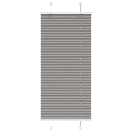 Vidaxx Plissee-Rollo 65x100 cm Stoffbreite 64,4 cm Anthrazit