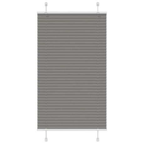 Vidaxx Plissee-Rollo 70x100 cm Stoffbreite 69,4 cm Anthrazit