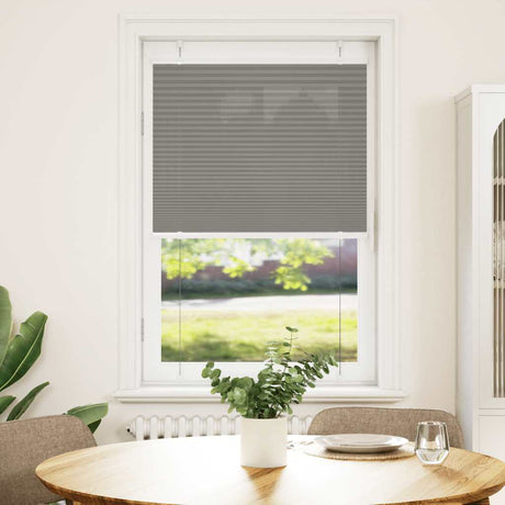 Vidaxx Plissee-Rollo 75x100 cm Stoffbreite 74,4 cm Anthrazit