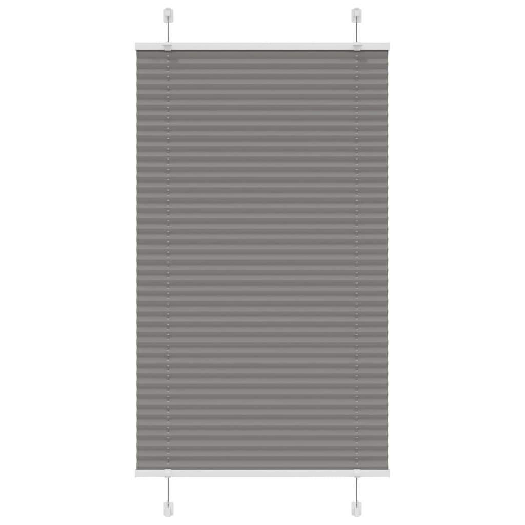Vidaxx Plissee-Rollo 75x150 cm Stoffbreite 74,4 cm Anthrazit