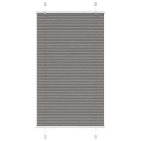 Vidaxx Plissee-Rollo 75x150 cm Stoffbreite 74,4 cm Anthrazit