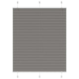 Vidaxl plissé rolgordijn 110x150 cm stofbreedte 109,4 cm antraciet