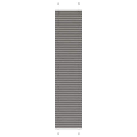 Vidaxl plissé rolgordijn 40x200 cm stofbreedte 39,4 cm antraciet