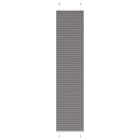 Vidaxl plissé rolgordijn 45x200 cm stofbreedte 44,4 cm antraciet