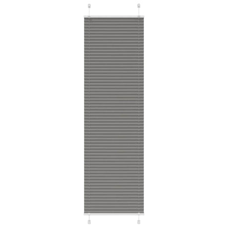Vidaxl plissé rolgordijn 55x200 cm stofbreedte 54,4 cm antraciet
