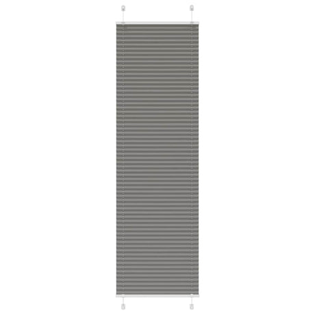 Vidaxl plissé rolgordijn 60x200 cm stofbreedte 59,4 cm antraciet