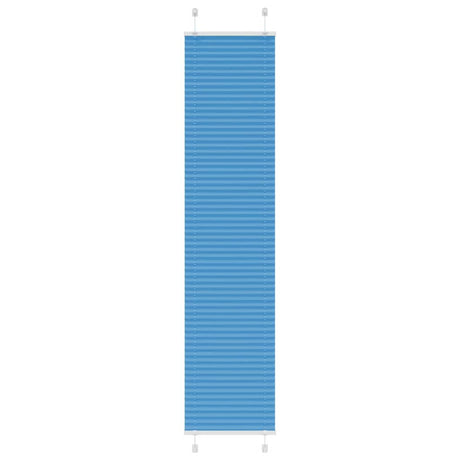 Vidaxl plissé rolgordijn 50x200 cm stofbreedte 49,4 cm polyester blauw
