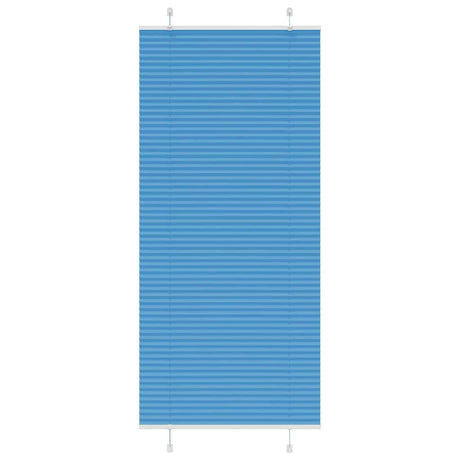 Vidaxl plissé rolgordijn 100x200cm stofbreedte 99,4 cm polyester blauw