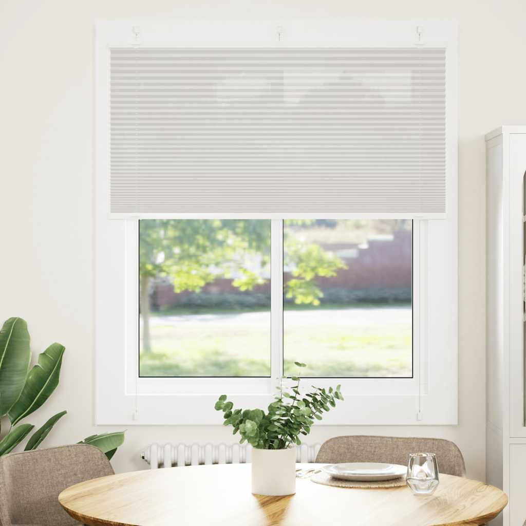 Vidaxl plissé rolgordijn 115x150 cm stofbreedte 114,4 cm polyester