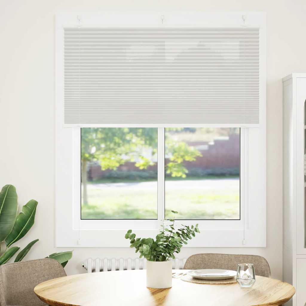 Vidaxl plissé rolgordijn 120x150 cm stofbreedte 119,4 cm polyester