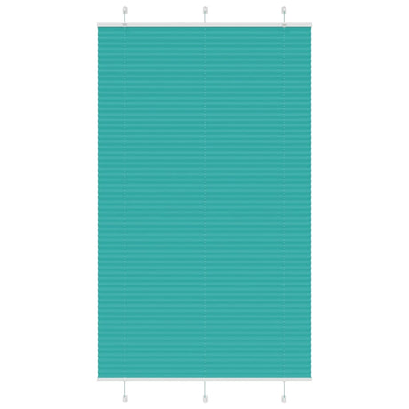 Vidaxl plissé rolgordijn 115x200cm stofbreedte 114,4cm petrol groen