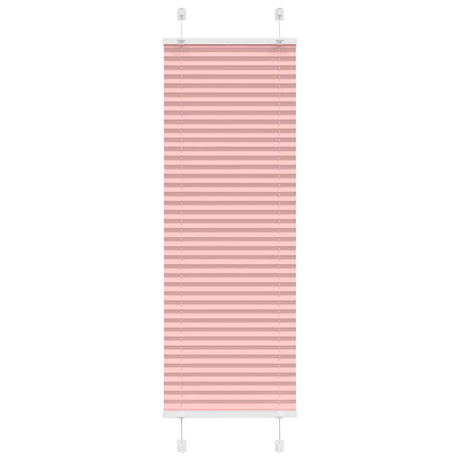 Vidaxl plissé rolgordijn 50x100 cm stofbreedte 49,4 cm polyester roze