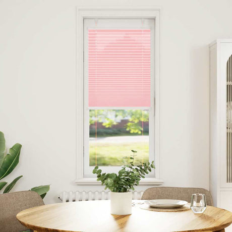 Vidaxl plissé rolgordijn 50x100 cm stofbreedte 49,4 cm polyester roze