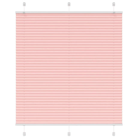 Vidaxl plissé rolgordijn 115x100cm stofbreedte 114,4cm polyester roze