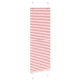 Vidaxl plissé rolgordijn 50x150 cm stofbreedte 49,4 cm polyester roze